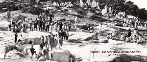 698- Tiaret - Un Marabout un jour de fete2